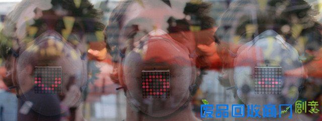 让你表情电子化 LED防霾个性DIY口罩  
