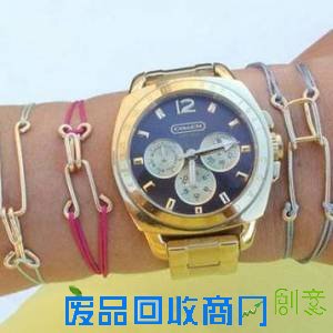 简约漂亮的手工制作金属手链教程