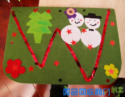 圣诞节贺卡怎么画_2017圣诞节贺卡制作图片大全