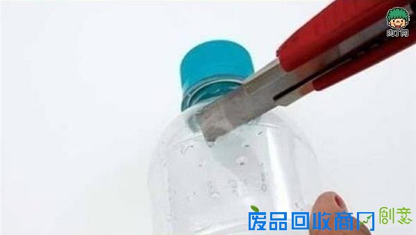饮料瓶塑料瓶废物利用DIY制作漂亮的塑料花