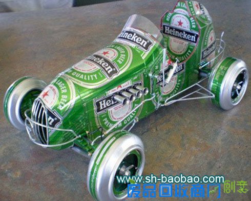 变废为宝:易拉罐制品(小汽车)2
