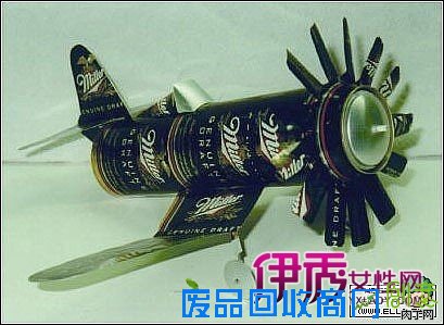 废物改造手工小制作 多款 易拉罐 手工作品图片