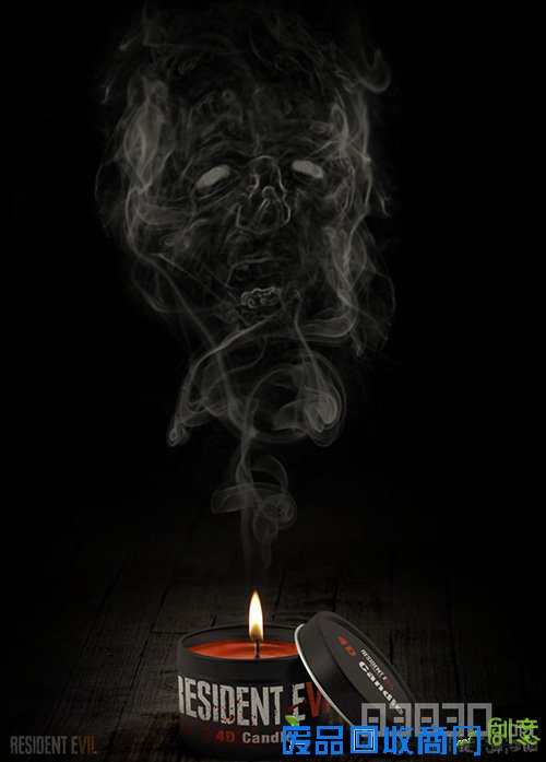 闻鲜血的味道!《生化危机7》定制蜡烛相当带感!