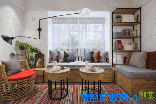 3万元超低预算改造 38㎡回迁房变身美颜家