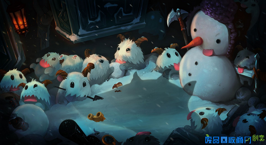 LOL冬季新地图即将上线！除了风景优美以外有很多彩蛋哦！