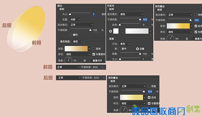 制作可爱卖萌卡通小蜜蜂图片的PS教程
