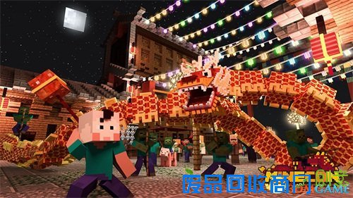 民间艺术好方！《我的世界》中国风将席卷MINECON