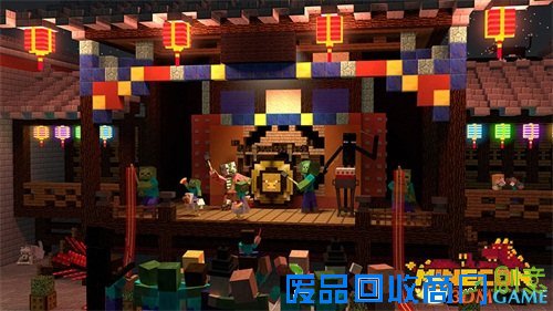 民间艺术好方！《我的世界》中国风将席卷MINECON