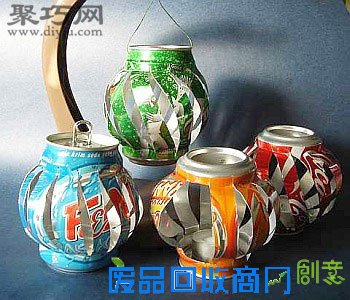 易拉罐手工制作灯笼 用易拉罐做灯笼方法