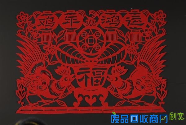 2017鸡年剪纸素材大全