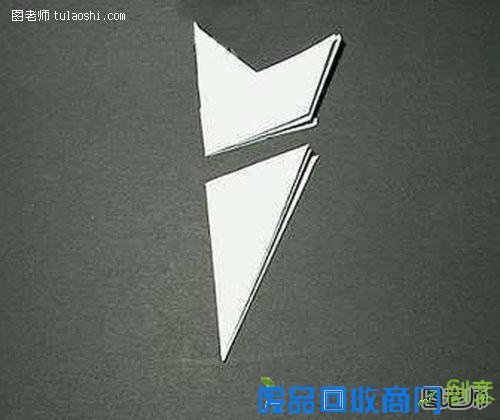 圣诞雪花剪纸 简单到不能再简单的剪纸