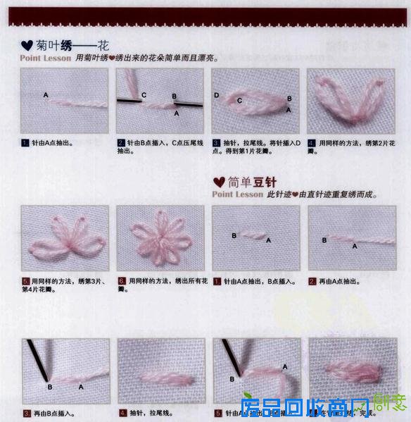 刺绣教程大全