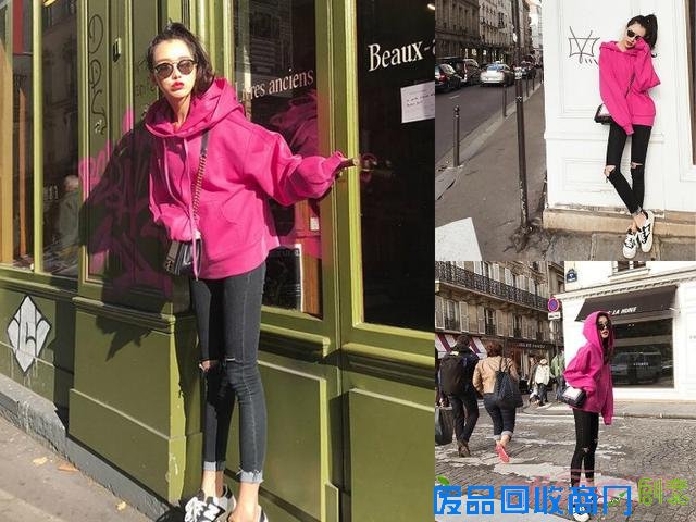 卫衣怎么搭配图片 她们的穿搭就是时髦典范