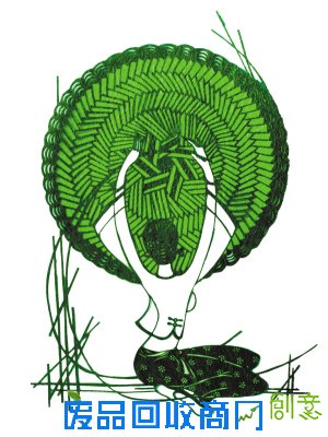 　　■杨艺剪纸作品：圆之舞