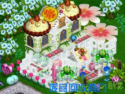 《浪漫庄园》建筑DIY之香飘飘糖果风(图)