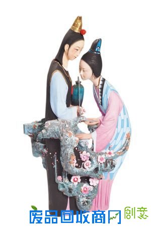 巧捏头像 泥人张“贱卖恶商”(组图)