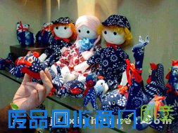 南通蓝印花布春节受欢迎（图文）