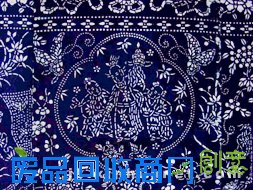 南通蓝印花布春节受欢迎（图文）