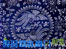 南通蓝印花布春节受欢迎（图文）