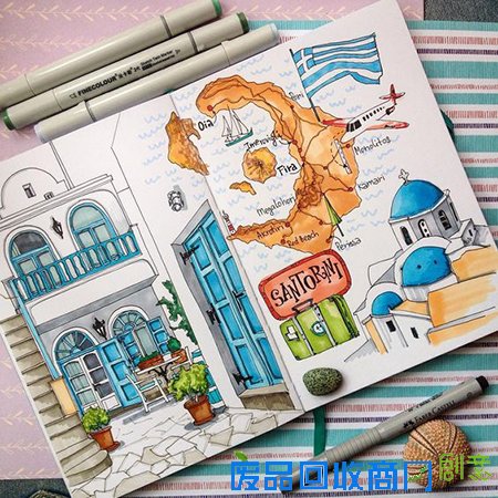 《秘密花园》的绝配 Get尹恩惠同款马克笔