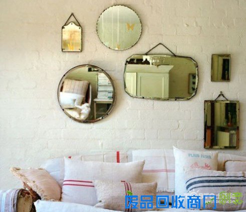 墙面旧布料DIY 3D立体感立现