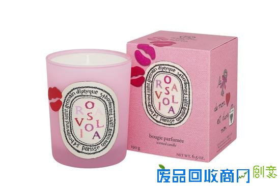 diptyque ROSAVIOLA 玫瑰之吻 香氛蜡烛（限量版）190g  RMB590