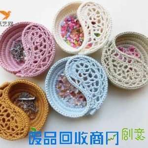 钩针编织花朵手工制作方法大全