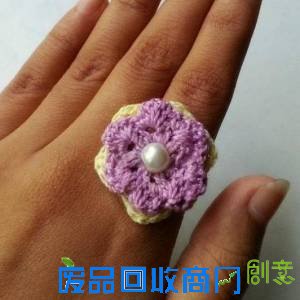 钩针编织花朵手工制作方法大全