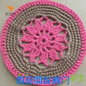 钩针编织花朵手工制作方法大全