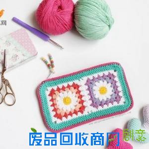 钩针编织花朵手工制作方法大全