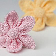 钩针编织花朵手工制作方法大全
