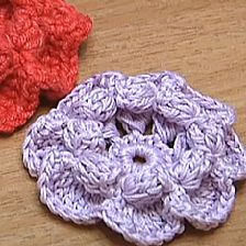 钩针编织花朵手工制作方法大全