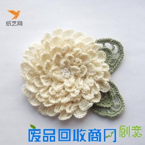 钩针编织花朵手工制作方法大全