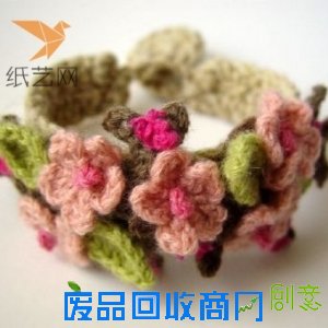 钩针编织花朵手工制作方法大全