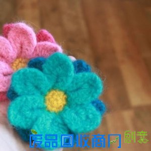 钩针编织花朵手工制作方法大全