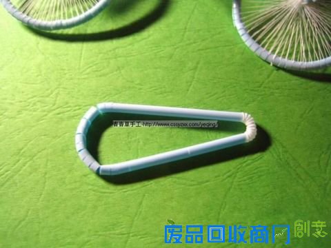 儿童玩具制作：吸管自行车