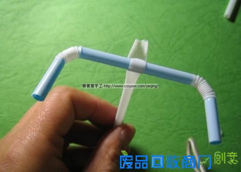 儿童玩具制作：吸管自行车