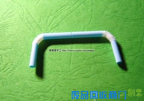 儿童玩具制作：吸管自行车