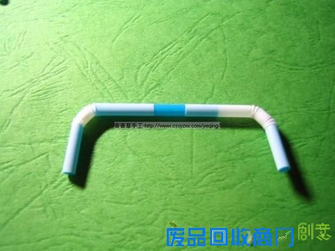 儿童玩具制作：吸管自行车