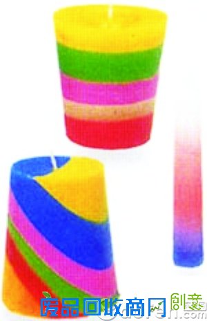 小学生手工制作大全：DIY自制彩色蜡烛