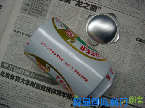 收集DIY花盆做法2—易拉罐花盆