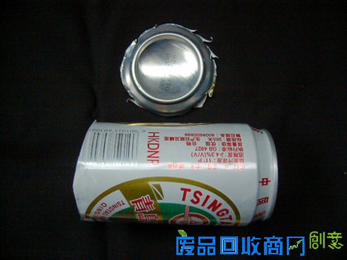 收集DIY花盆做法2—易拉罐花盆