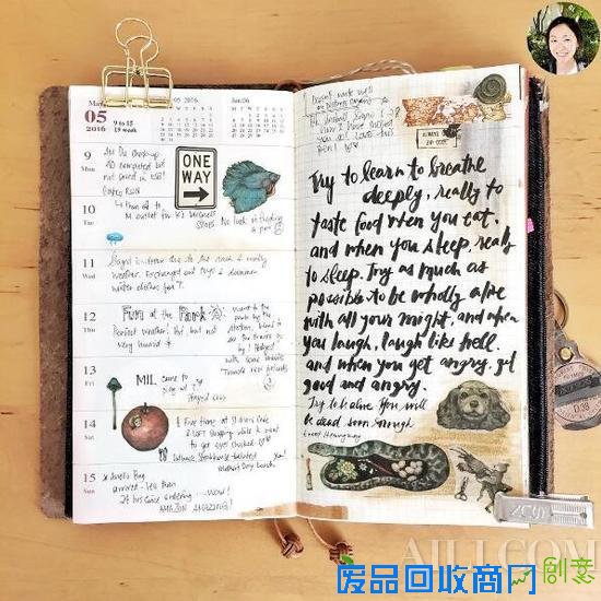 除了照片影像 文字记录下的生活也可以丰富多彩