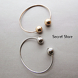 逝水年华925纯银梅花手镯中国风创意开口复古手链手工制作镂空