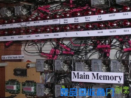 最疯狂DIY 用数千继电器自制8位电脑！ 