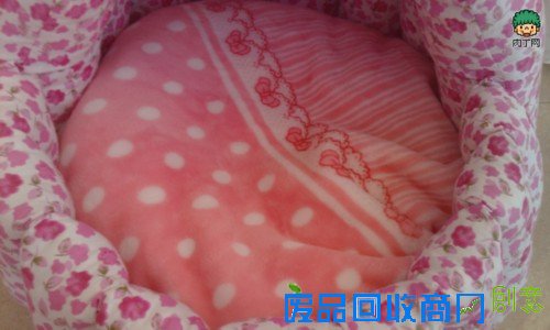 千香百合：手工布艺漂亮精美的自制猫窝的方法图解