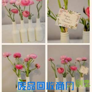 变废为宝手作喝完的饮料瓶变身清新小文艺的花器