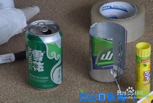 如何利用易拉罐做成手工艺品