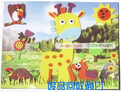 手工布贴画图片大全-扬帆远航