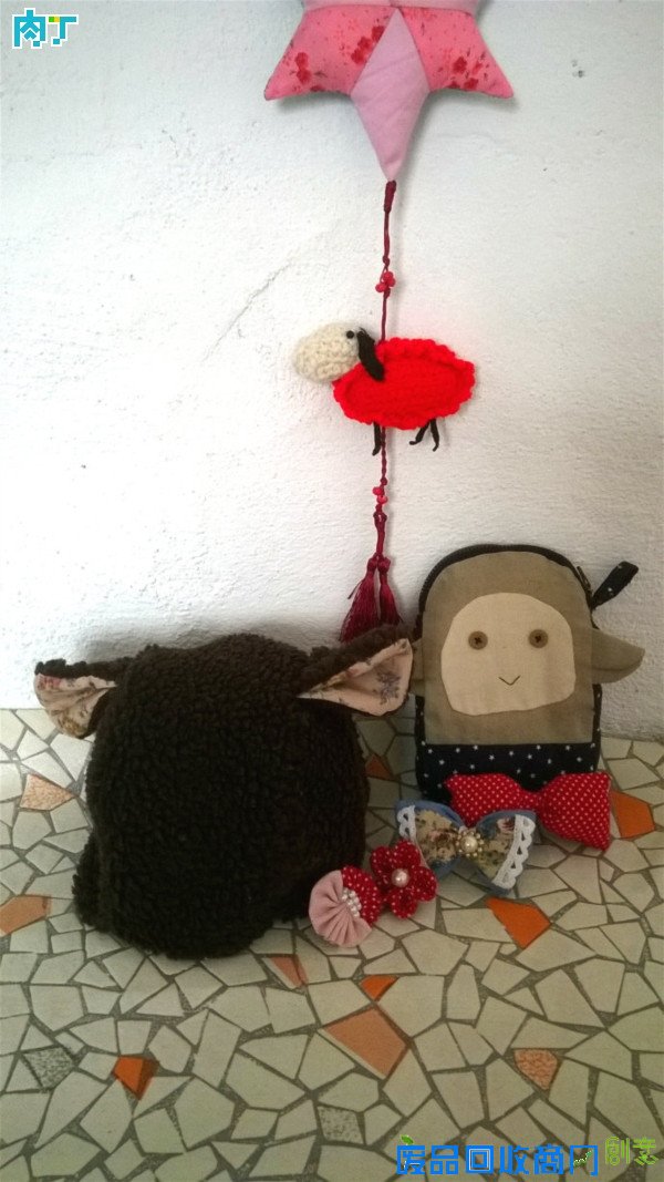小羊玩偶编织 手工制作DIY小羊玩偶